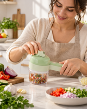 Cortador de fruta y verdura automático