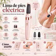 Lima de pies eléctrica