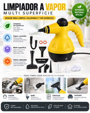 Limpiador a Vapor Multi superficie