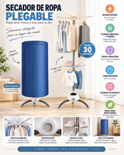 Secador de ropa plegable