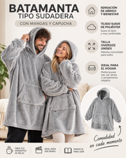 Sudadera Oversize Con Capucha